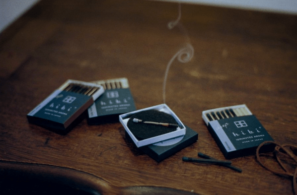 Japanese 10 minute incense sticks in ambergris