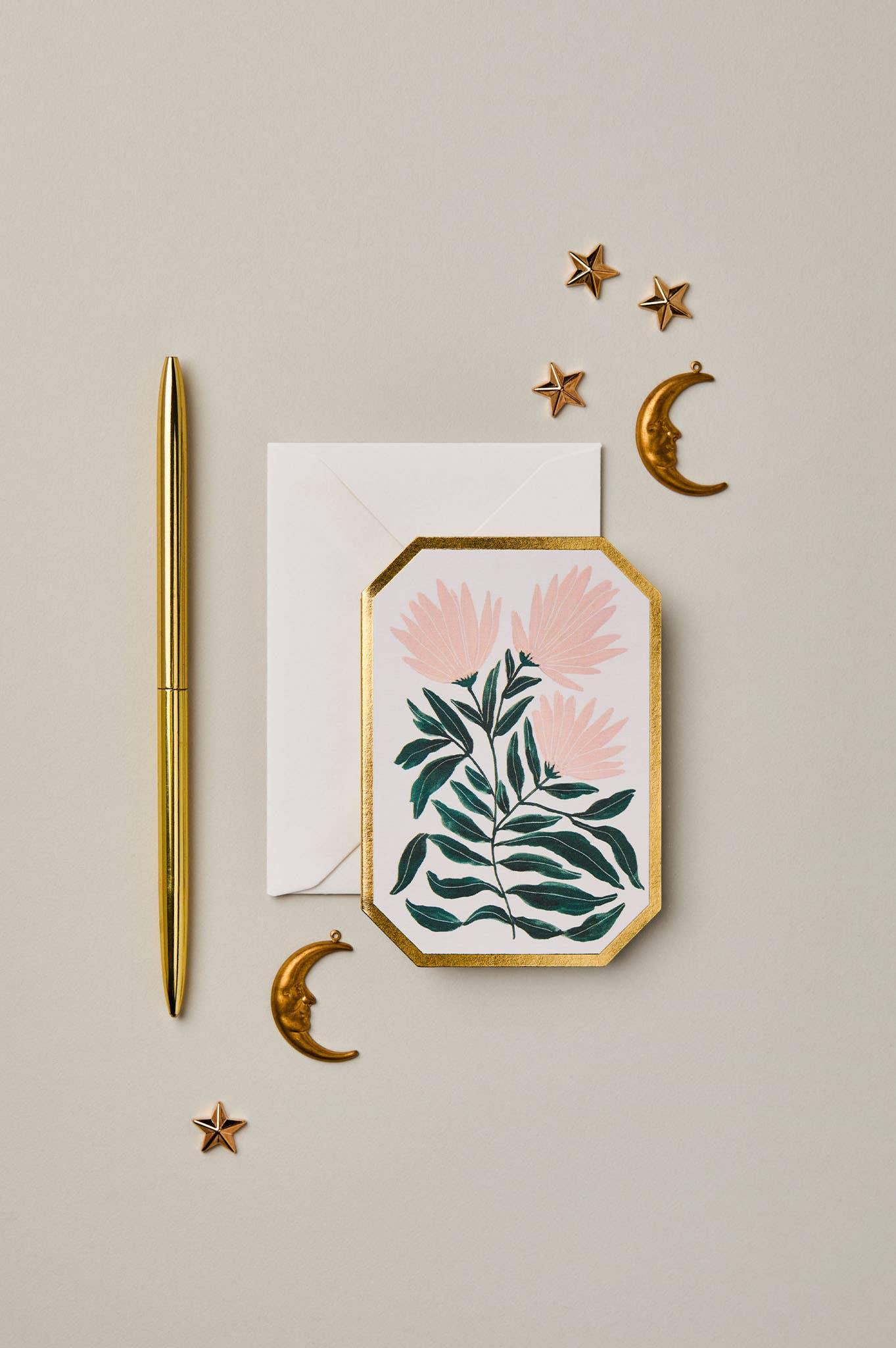 Katie Housley Botanical Card - Chrysanthemum - Cards - Subject to Change