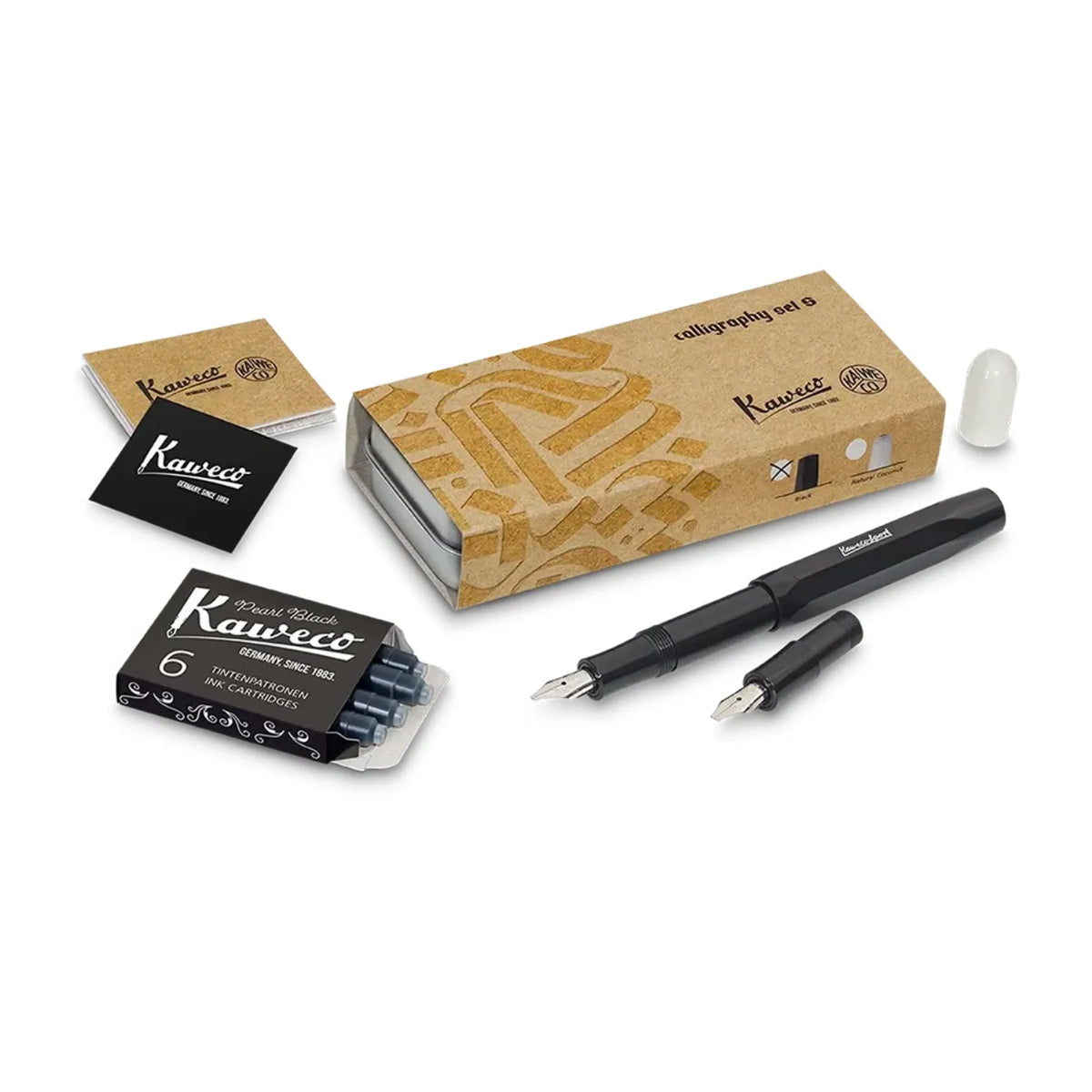 Kaweco Skyline Sport Calligraphy Set - Black (Mini)