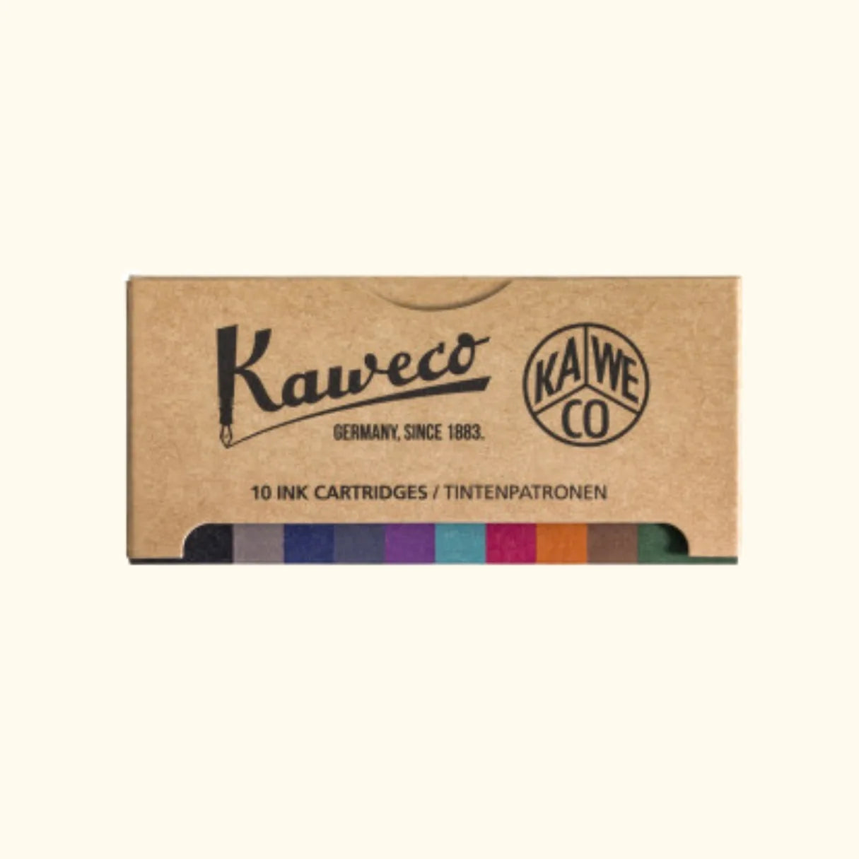 Kaweco Ink Cartridges, 10-Pack Colour Mix