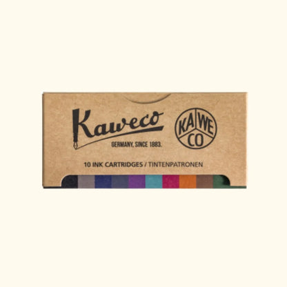 Kaweco Ink Cartridges, 10-Pack Colour Mix