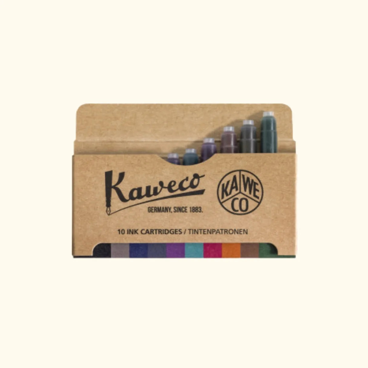 Kaweco Ink Cartridges, 10-Pack Colour Mix