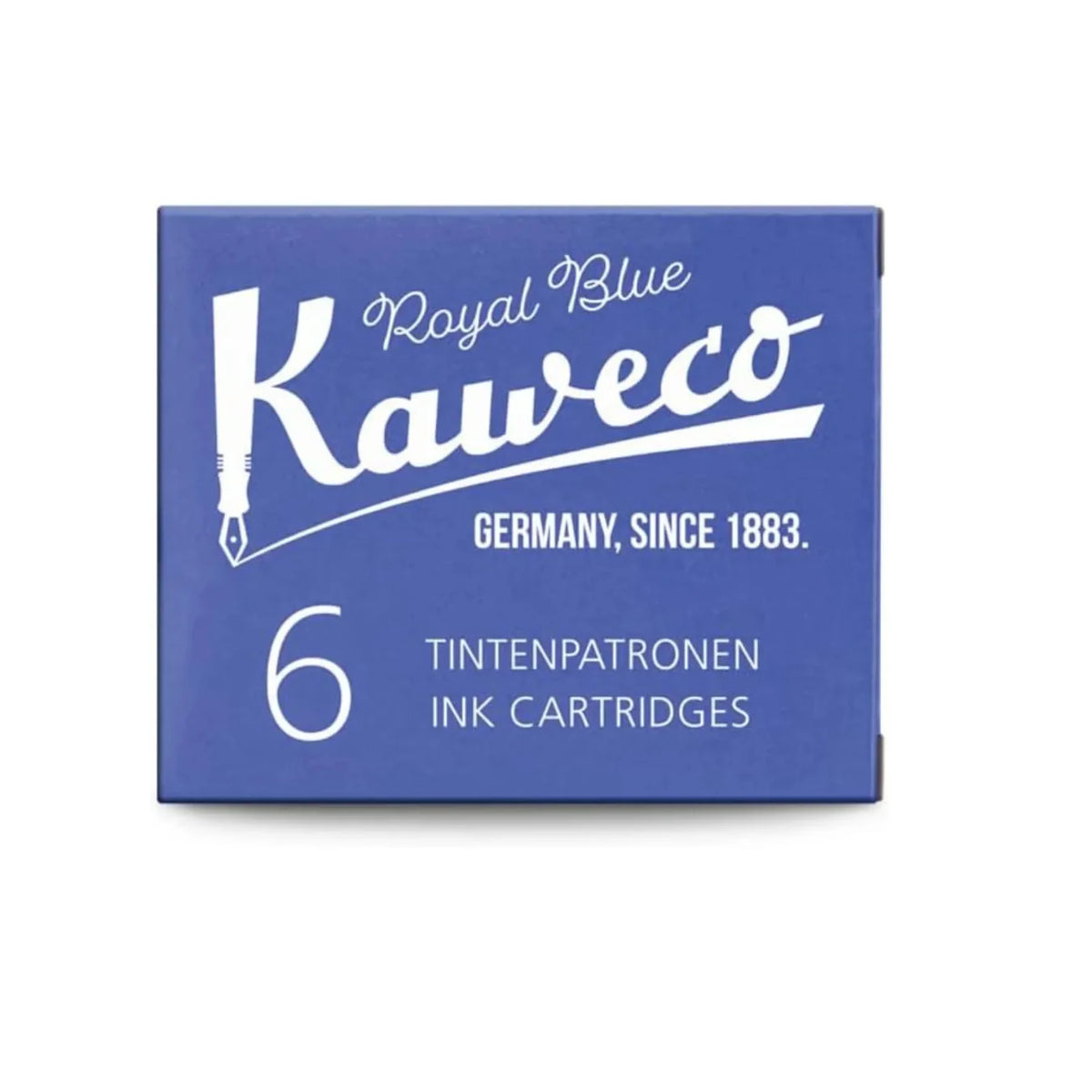 Kaweco Ink Cartridges, Pack of 6 - Royal Blue