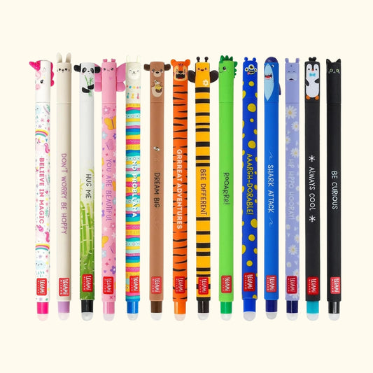 Legami Erasable Gel Pen – Character Designs
