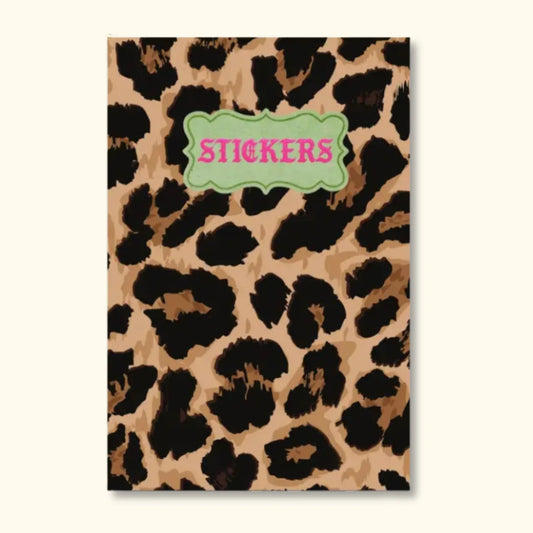 Leopard A6 Sticker Keeper Book