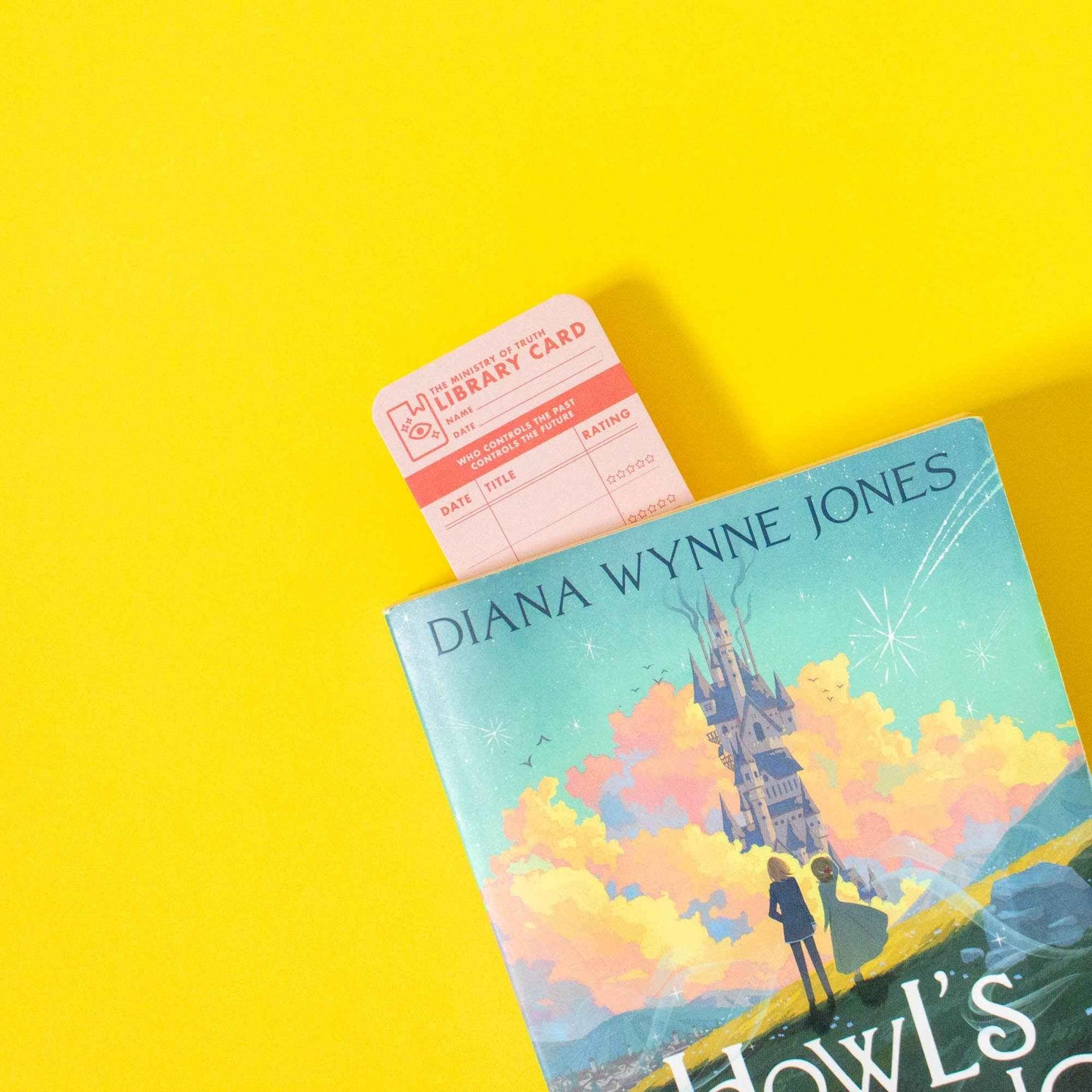 Library Card Bookmark: Blue - Bookmark - Subject to Change