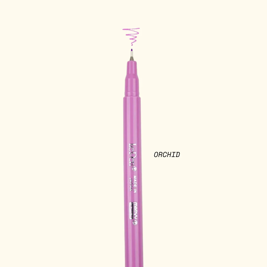Marvy Le Pen Fineliner – 20 Colours