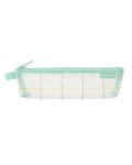 Midori Mesh Pen Case – Green Check