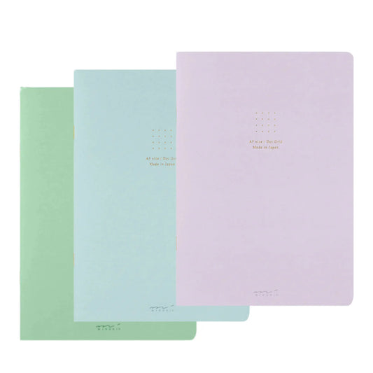 Midori A5 Dot Grid Notebook in Green