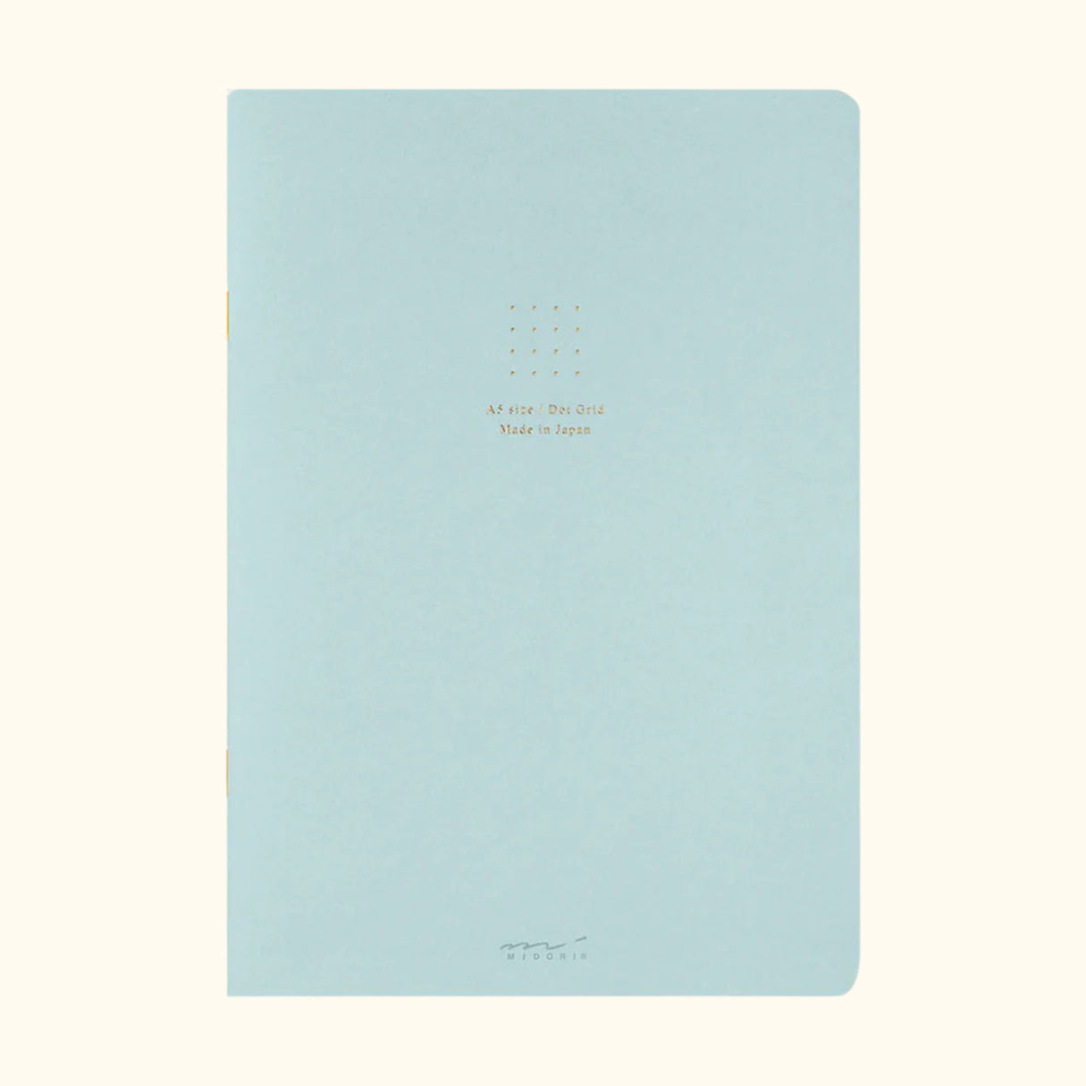 Midori A5 Dot Grid Notebook in Blue
