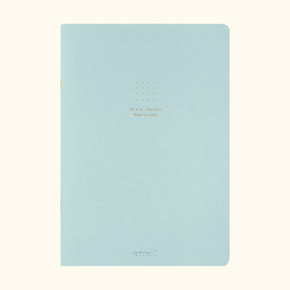 Midori A5 Dot Grid Notebook in Blue