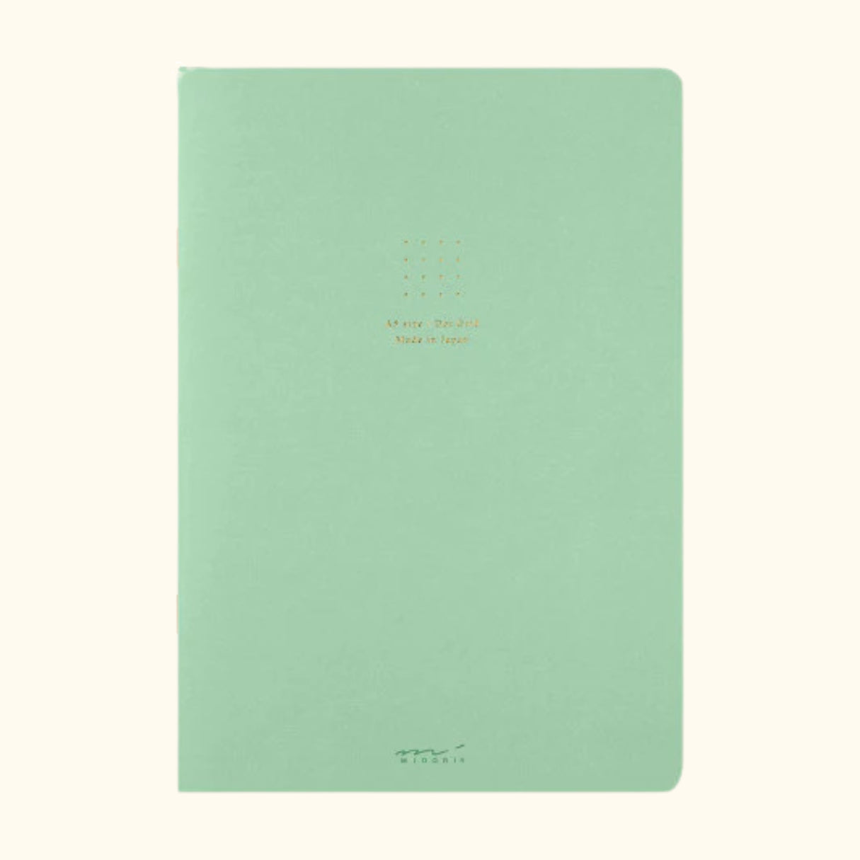 Midori A5 Dot Grid Notebook in Green