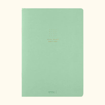Midori A5 Dot Grid Notebook in Green
