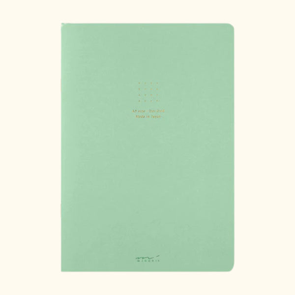 Midori A5 Dot Grid Notebook in Green
