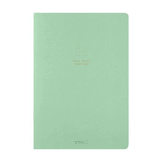Midori A5 Dot Grid Notebook in Green