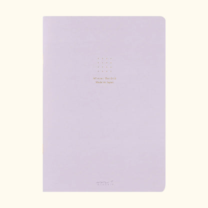 Midori A5 Dot Grid Notebook in Purple