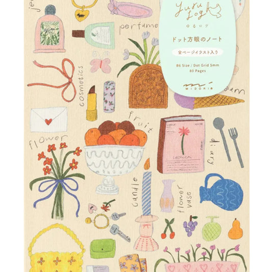 Midori Yuru Log Notebook B6 – My Life