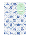 Midori Yuru Log Notebook B6 – Blue Nordic