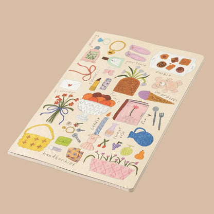 Midori Yuru Log Notebook B6 – My Life