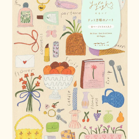 Midori Yuru Log Notebook B6 – My Life
