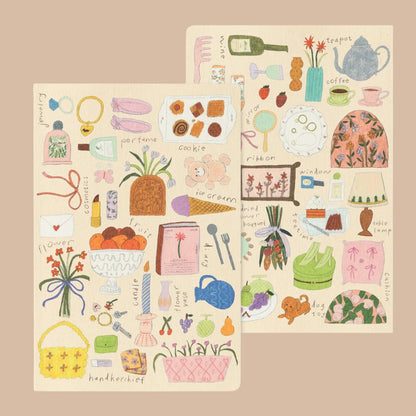 Midori Yuru Log Notebook B6 – My Life