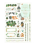 Midori Yuru Log Sticker Sheets – Scandinavia (Set of 2)