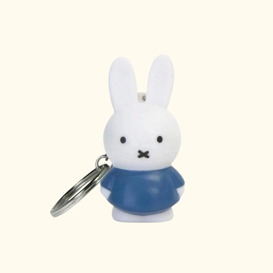Miffy classic keyring in blue, 6cm – official Miffy merchandise