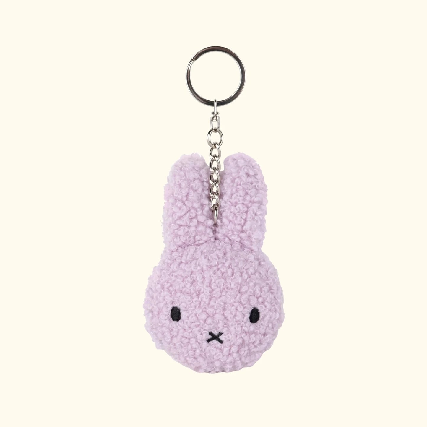 Miffy tiny teddy plush keyring in lavender, 10cm – official Miffy merchandise
