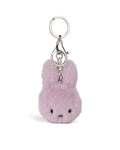 Miffy Fuzzy Plush Keyring – Lilac – 8cm