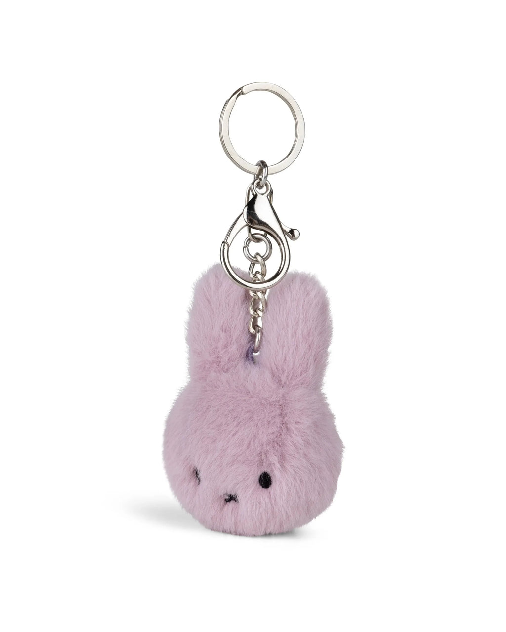 Miffy Fuzzy Plush Keyring – Lilac – 8cm