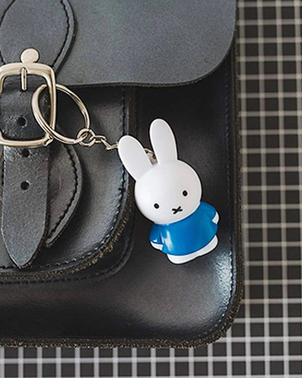 Miffy Classic Keyring – Blue – 6cm