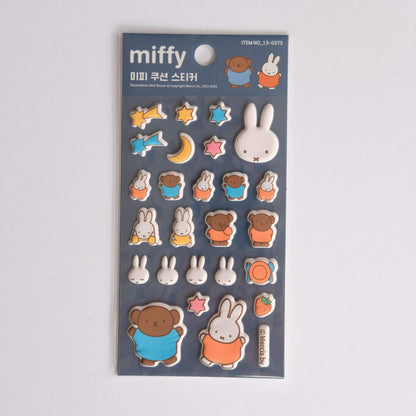 Navy collection of Miffy Sticker Pack Korean Stationery