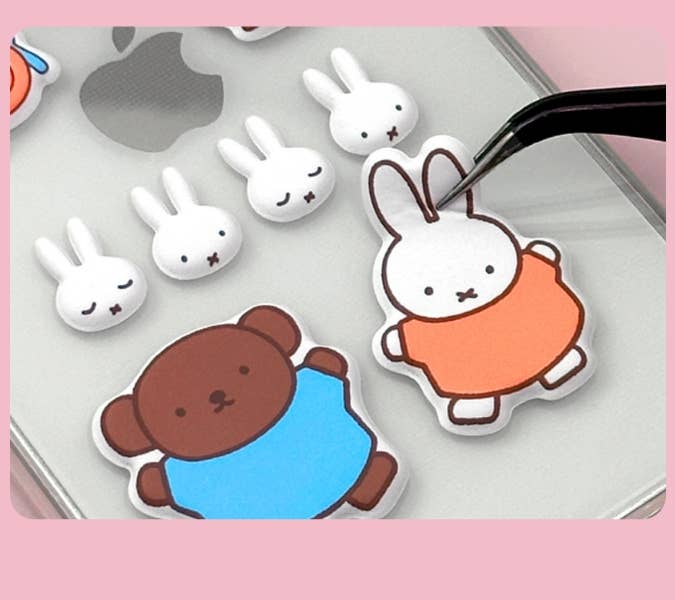 Miffy Soft Cushion Sticker Pack - Subject to change