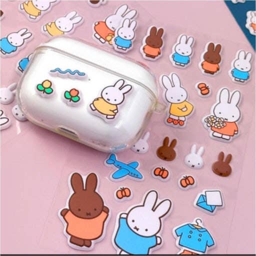 Miffy Soft Cushion Sticker Pack - Subject to change