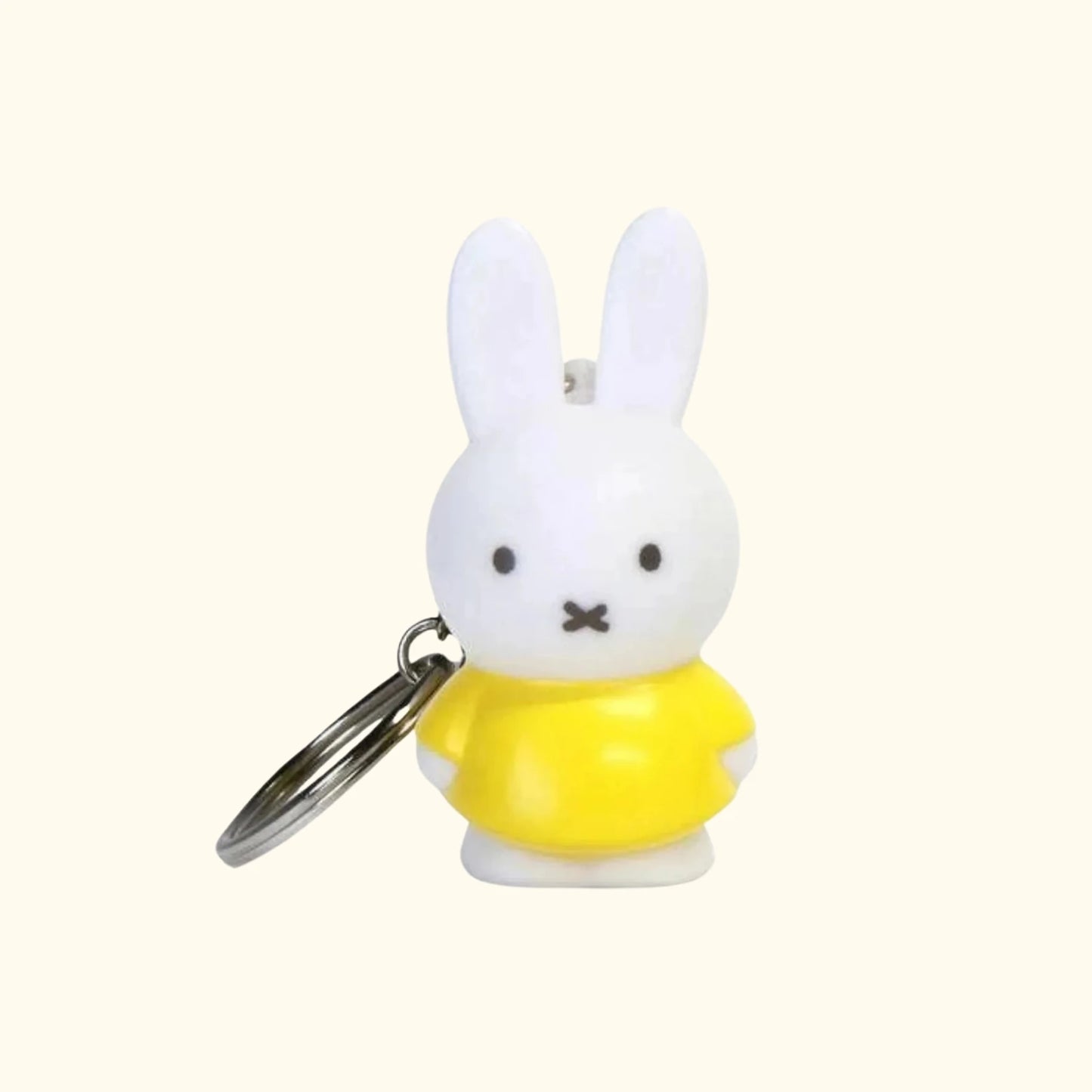 Miffy classic keyring in yellow, 6cm – official Miffy merchandise
