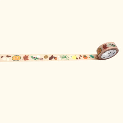 mt x Léa Maupetit - Golden Autumn - 15mm Washi Tape