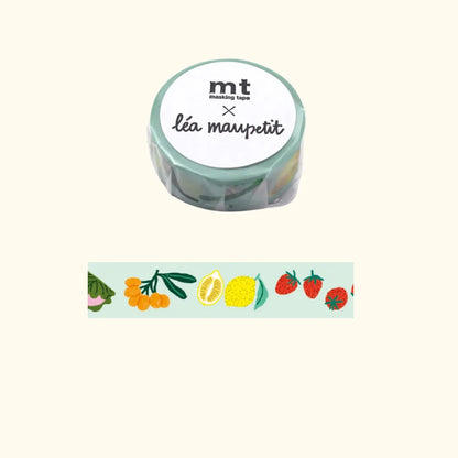 mt x Léa Maupetit - Blooming Spring - 15mm Washi Tape