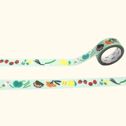 mt x Léa Maupetit - Blooming Spring - 15mm Washi Tape