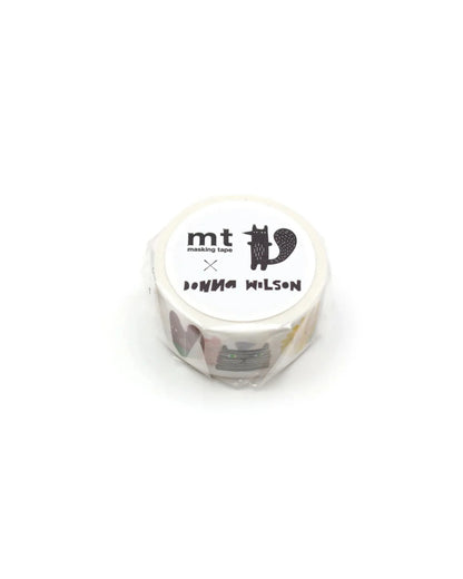 mt Artist Series washi tape, Donna Wilson Creatures design