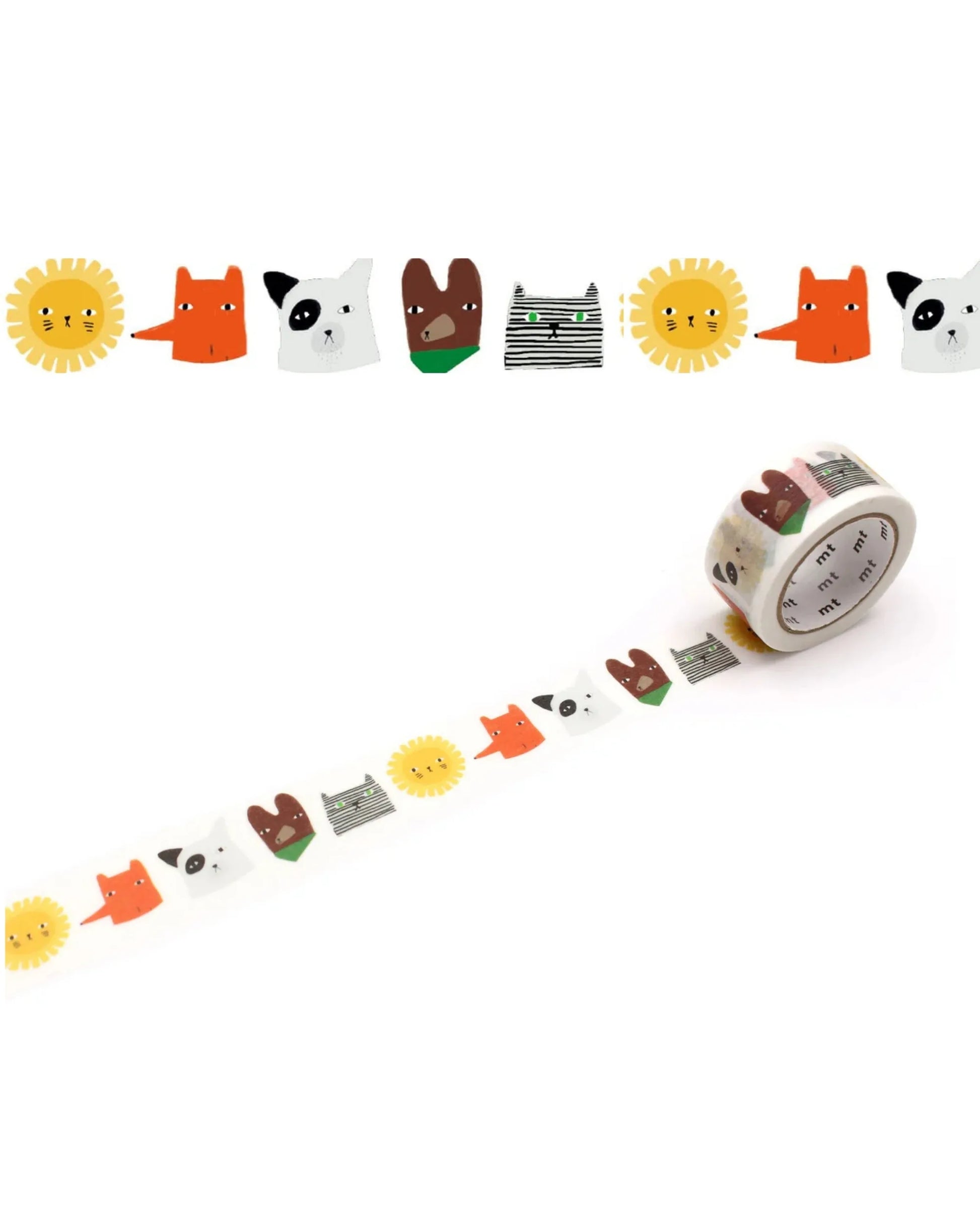 mt Artist Series washi tape, Donna Wilson Creatures design