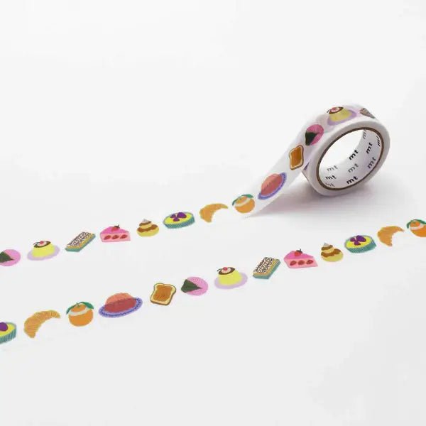 mt x Léa Maupetit - Desserts - 15mm Washi tape - Washi Tape - Subject to Change