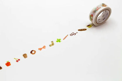mt x Miki Tamura - Favorite - 15mm Washi tape - Washi Tape - Subject to Change