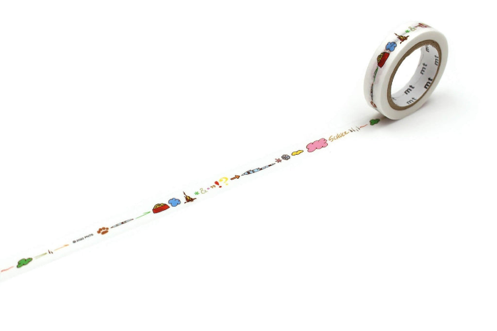 Snoopy washi tape mt x Peanuts decorative tape