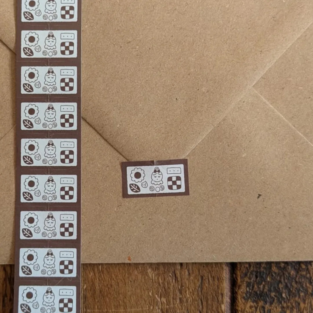 Stamp Marché Label Sticker Packs (80 pieces)