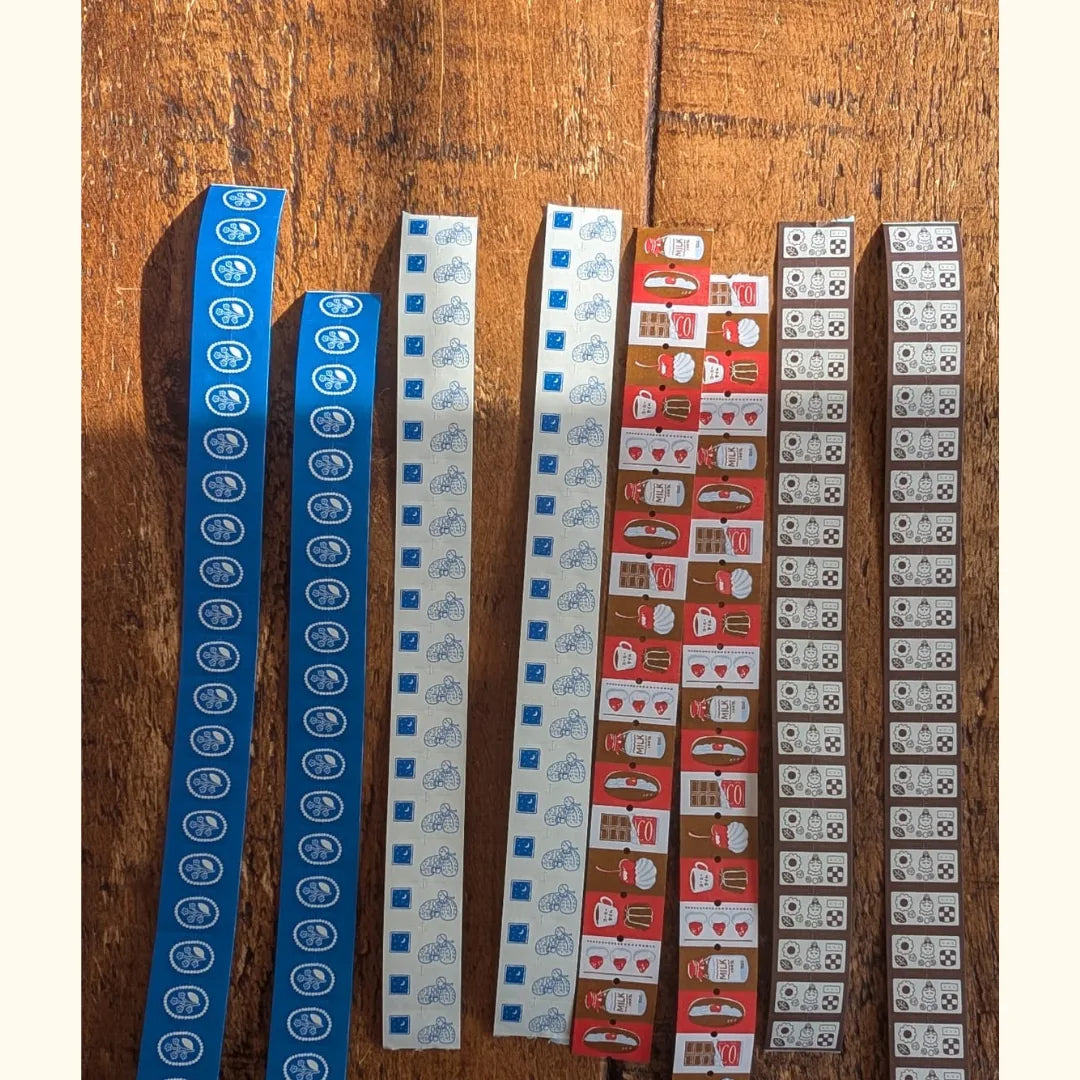 Stamp Marché Label Sticker Packs (80 pieces)