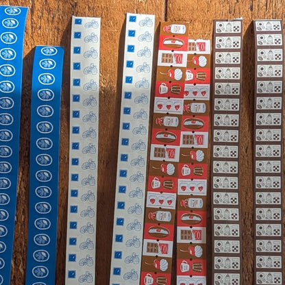Stamp Marché Label Sticker Packs (80 pieces)