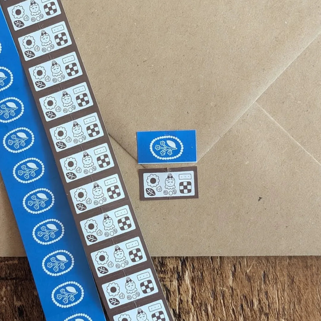 Stamp Marché Label Sticker Packs (80 pieces)