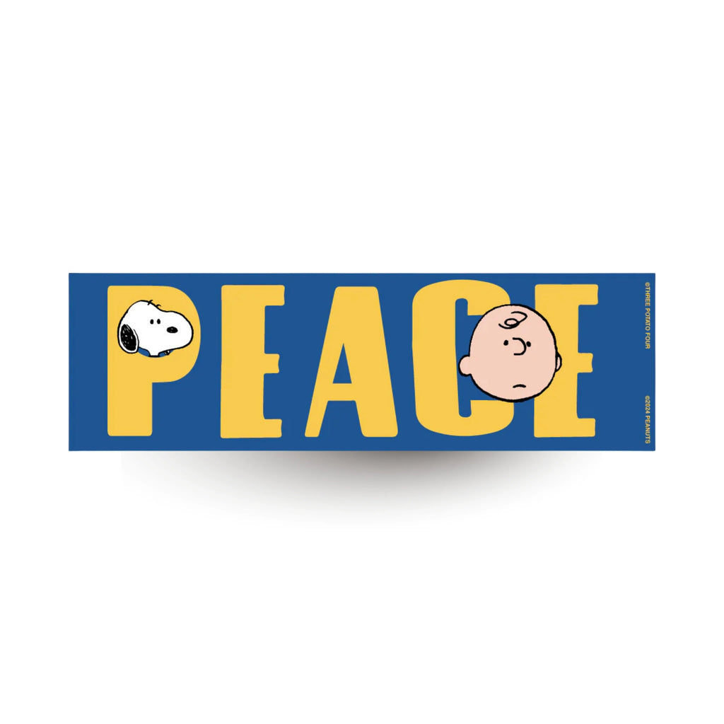 Snoopy Peace Bumper Magnet – Peanuts Car Magnet