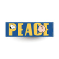 Snoopy Peace Bumper Magnet – Peanuts Car Magnet