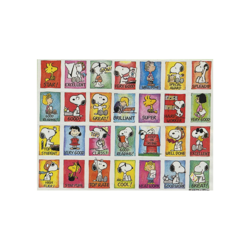 Peanuts School Reward Mini Sticker Sheet